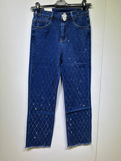 Jeans brillantinato